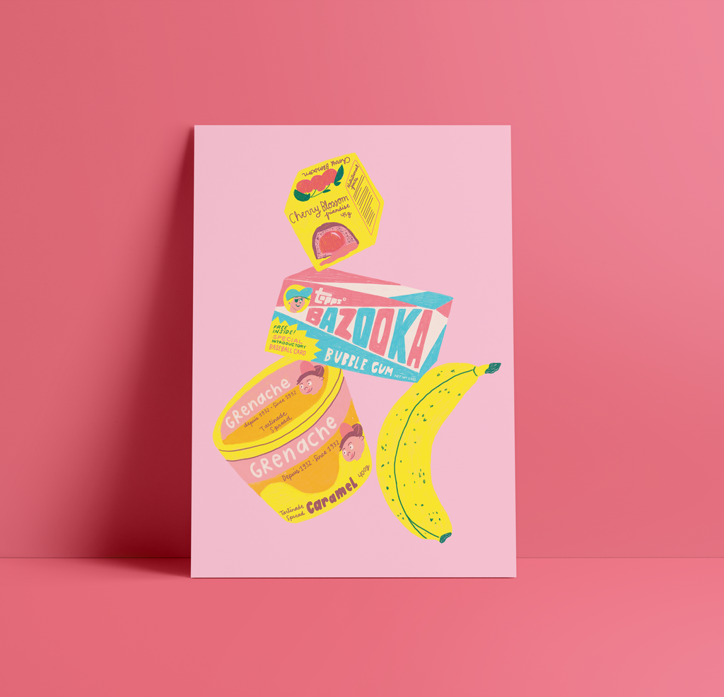 Affiche 'Stack of snacks'