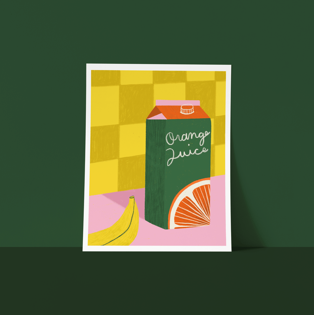 Affiche 'Jus d'orange'